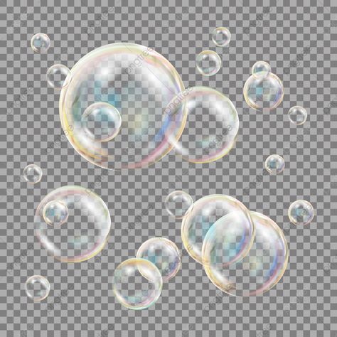 Rainbow Reflection, Text Bubble, Bubble Stickers, Green Bubble, Cartoon Cartoon, Water Bubbles, Sphere Ball, Soap Bubbles, Water Design