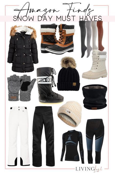 Found some incredibly cute snow day must haves on Amazon!! Stay warm and cozy while you play in the cold weather and snow! #LTKSeasonal #LTKHoliday #LTKunder100 Snow Mobile Outfits For Women, Snow Packing List, What To Wear In Wyoming Winter, Colorado December Outfit, What To Pack For Colorado Winter, Colorado Packing List Winter, Tahoe Outfits Winter, Snow Bibs For Women Outfit, Snow Outfits For Women Cold Weather