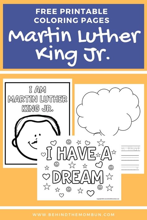 Martin Luther King Jr Crafts For Kids Kindergarten, Free Martin Luther King Jr Printables, Martin Luther King Jr Crafts For Kids Free Printable, Martin Luther King Activities Preschool, Martin Luther King Crafts For Toddlers, I Have A Dream Activities, Martin Luther King Jr Crafts For Kids, Martin Luther King Craft, I Have A Dream Craft