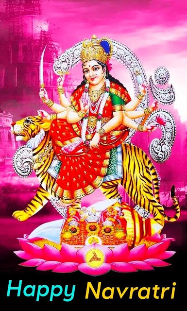 Happy Navratri Images For Whatsapp Navratri Image Hd, Navratri Wishes Images, Durga Puja Wallpaper, Navratri Wallpaper, Happy Navratri Wishes, Maa Durga Photo, Durga Mantra, Durga Picture, Navratri Wishes