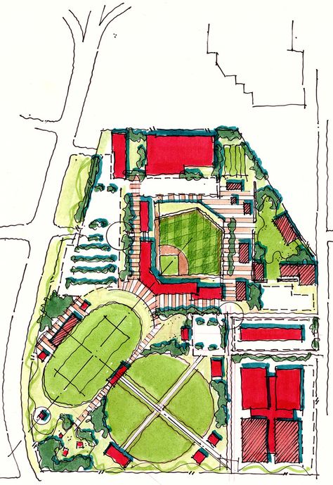 PLAID collaborative - MN Sport Complex Architecture Plan, Sports Complex Design Concept, Academy Football, Sports Architecture, Sports Facility Architecture, Site Plan Design, Clubhouse Design, Landscape Architecture Plan, Urban Analysis