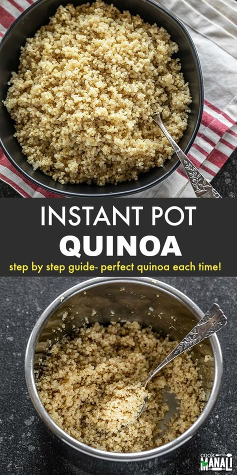 Instant Pot Quinoa Recipes, Perfect Quinoa, Instant Pot Quinoa, Making Quinoa, Vegetarian Instant Pot, Pressure Pot, Instant Pot Dinner Recipes, Instapot Recipes, Quinoa Recipes