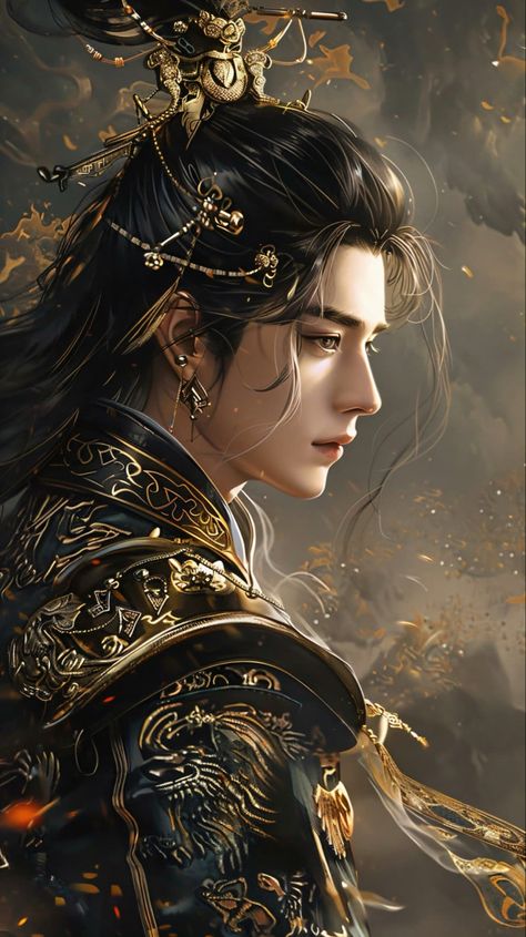 Korean Emperor Art, Chinese Emperor Art, Ancient China Aesthetic, Ancient China Art, Ancient Chinese Characters, Chinese Emperor, Prince Art, Upcoming Artists, Fantasy Theme