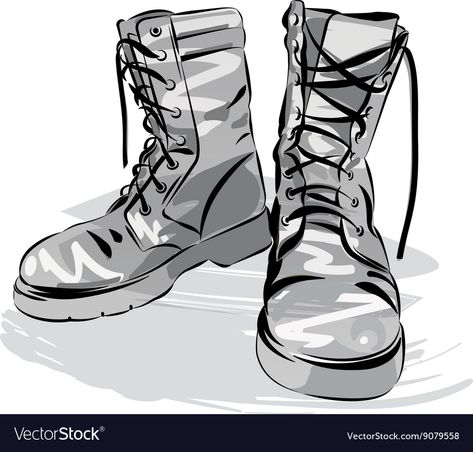 Boots Drawing, Army Shoes, Red Leather Boots, Boots 2020, Army Boots, Shoes Drawing, Leather Wear, Poses References, Military Boots