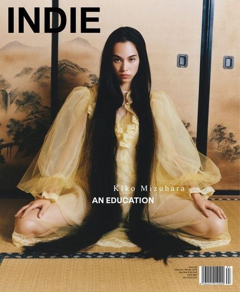 Mizuhara Kiko, Indie Magazine, Express Fashion, Kiko Mizuhara, Dyed Blonde Hair, Ellen Von Unwerth, Fashion Landscape, Cindy Crawford, Arte Popular