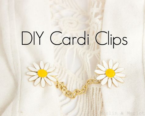 DIY Cardigan Clips - Muslin and Merlot Sashay Yarn Projects, Wisteria Cottage, Ruffle Yarn, Sashay Yarn, Re Cycle, Diy Shawl, Pergola Roof, Diy Cardigan, Simple Scarf Crochet Pattern