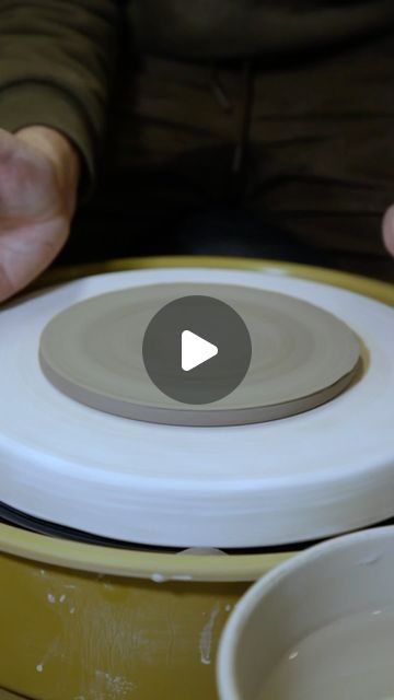 Marc Borges on Instagram: "Easy HOW to plate trim  #potteryweek #howtopottery #clay #potteryreels" Trimming Pottery, Pottery Accessories, March 8, Trim, Ceramics, On Instagram, Instagram