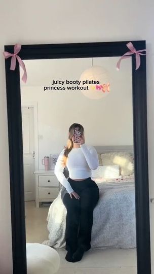 Juicy booty pilates princess workout 🏋‍♀️ #lemon8workout #healthylifestyle2024 #bootyworkout #lemon8us #lemon8 | By Lemon8 | Facebook Pilates Princess Workout, Work Out Video, Princess Workout, At Home Pilates, Home Pilates, Pilates Princess, Pilates Workout, Work Out, Video Tutorial