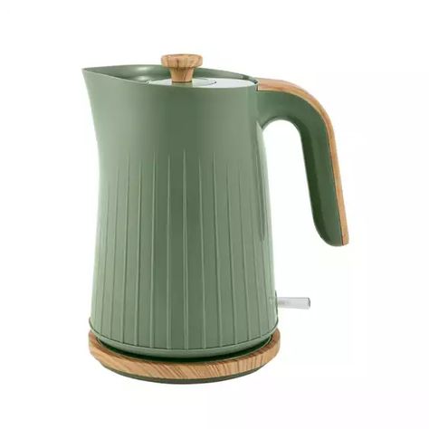 Green Kettle, Kettle Toaster, Green Kitchen Accessories, English Cottage Interiors, George Green, Kettle And Toaster, Cottage Interiors, House Supplies, Kitchen Color