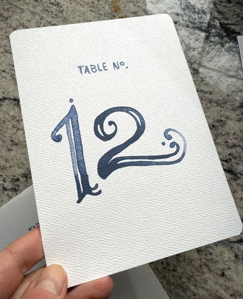 ⭐️ A great review for my custom wedding table numbers! ⭐️⁠ ⁠ So grateful to be able to create these custom wedding numbers and spread a little bit of happiness around for those who enjoy my work. Here's what they said:⁠ ⁠ 💚🍃 "I asked for green table numbers to match our wedding colors and these came out beautiful..." 🍃💚⁠ ⁠ 💌 Customize your very own table number cards and personalize your events to make them even more special! 💌⁠ ⁠ 🌟Get your Wedding Table Cards online at--------> hmacdopaperco... Green Table Numbers, Watercolor Table Numbers, Wedding Table Cards, Hand Drawn Wedding, Card Table Wedding, Wedding Numbers, Table Number Cards, Green Table, Number Cards