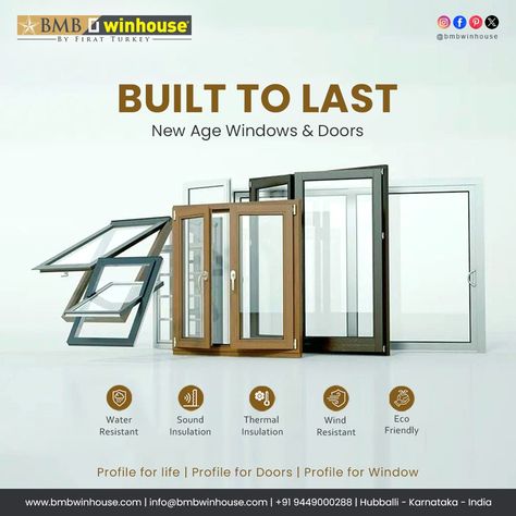 Modern durability, timeless style: Our UPVC windows and doors are built to last. Email: info@bmbwinhouse.com Website: http://bmbwinhouse.com/ Tag: #bmbwinhouse #upvcwindow #upvcdoors #upvcwindows #upvc #upvcwindowsanddoors #upvcdoor #windows #upvcprofile #pvc #aluminium #upvcwindows #upvcdoors #norain #durability #upvc #profile #archwindow #instagram #reels #upvc #reelsınstagram Upvc Windows Design, Upvc Windows And Doors, Upvc Windows, Door Manufacturer, Built To Last, Aluminium Doors, Arched Windows, Building Construction, Instagram Reels