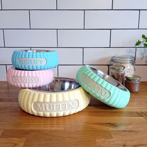 Find cute dog bowls that not only serve your pet's needs but also enhance your home's aesthetic with their stylish designs. Cute Dog Bowls, Personalized Bowls, Dog Feeding Bowls, Dog Food Bowls, Pet Blog, Dog Bowl, Dog Feeding, Gifts For Dog Owners, Food Bowl