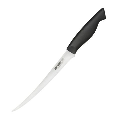 Ergo Chef Prodigy Series Fillet Knife with Flexible NoSlip Handle 75Inch >>> Continue to the product at the image link-affiliate link. #CommercialKnife Set Herb Scissors, Mignon Steak, Ceramic Knife Set, Damascus Chef Knives, Ceramic Knife, Steak Knife Set, Fillet Knife, Kitchen Shears, Boning Knife