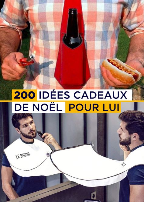 Top 200+ des idées cadeaux de noël pour homme, mari, papa, père et bonnes idées pas chères | Topito Top 40, Top 20, Diy Gifts, Mens Gifts, Top 10, Unique Items Products, Funny, Gifts