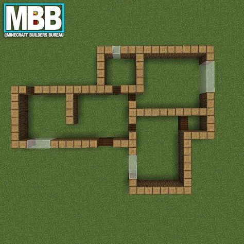 Minecraft Floorplan Ideas, Minecraft House Layout Floor Plans Easy, Minecraft Houses Layout Easy, Minecraft House Shape Ideas, Minecraft House Base Layout, Minecraft House Shapes, Minecraft Houses Blueprints Layout Floor Plans, Minecraft House Layout Ideas, Minecraft Blueprints Floor Plans