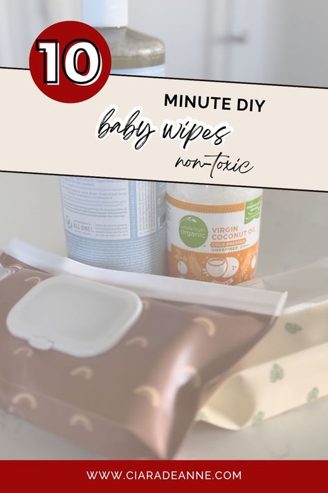 Making clean swaps in your home doesn't have to be hard. This is by far one of the easiest swaps you can make with your babies for a non toxic, homemade option. Grab everything you need online and then easily make your clean alternative for baby wipes. Check out the full directions on the blog. Diy Baby Wipes Paper Towels, Wet Wipes Diy, Diy Wipes, Homemade Wipes, Homemade Baby Wipes, Wipes Diy, Organic Baby Wipes, Homemade Baby, Wet Wipe