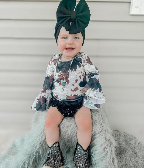 Cowgirl babyyy! Western Baby Girl Outfits, Western Baby Girls, Country Baby Girl, Western Babies, Getting Pregnant, Girl Outfits, On Instagram