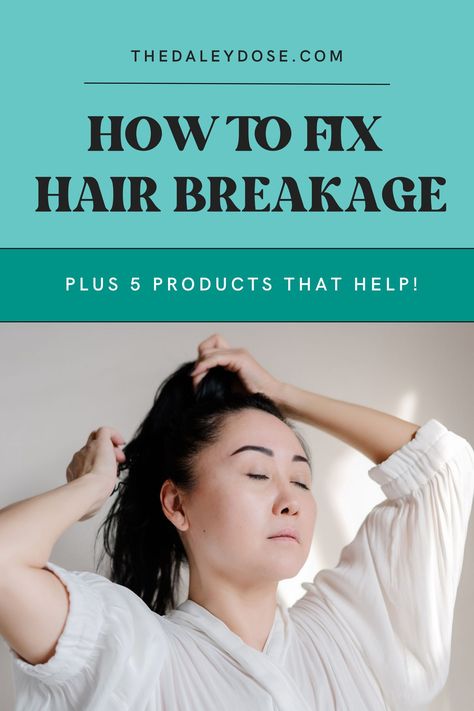 Dealing with hair breakage? This guide reveals the common causes of brittle strands and offers tips to restore your hair’s health. From regular trims to using nourishing products, you’ll find the best solutions to fix breakage. Plus, check out 5 products that work wonders! #HealthyHair #HairCareTips #BreakageRepair Hair Breakage Around Face, How To Repair Damaged Hair, Remedies For Hair Breakage, What Causes Hair Breakage, Fix Hair Breakage, Hair Damage Repair, Repair Hair Breakage, How To Prevent Hair Breakage, Hair Breakage Remedies