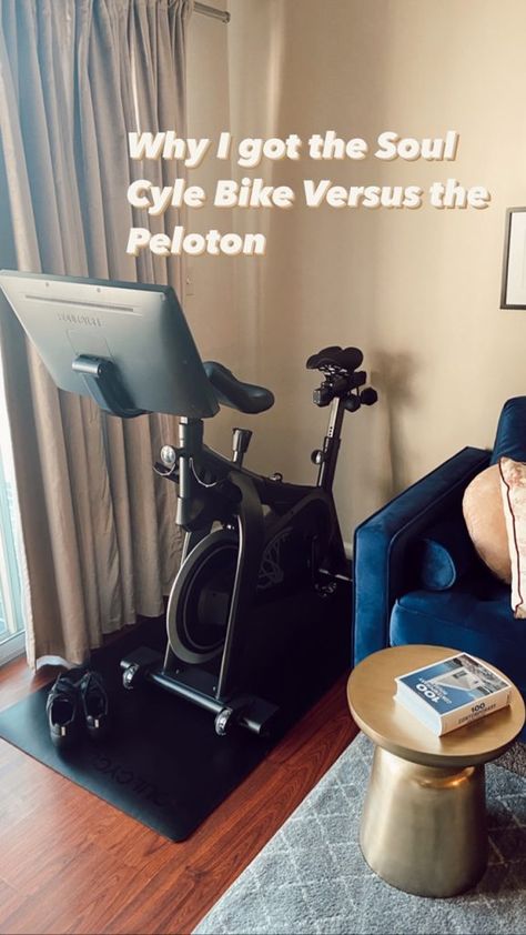 3 Reasons to get the Soul Cycle Bike Versus the Peloton Peloton In Bedroom, Soul Cycle Outfit, Room Ideas Led Lights, Peloton Room Ideas, Peloton Room, Excercise Routine, Post Baby Workout, Spinning Bike, Wellness Motivation