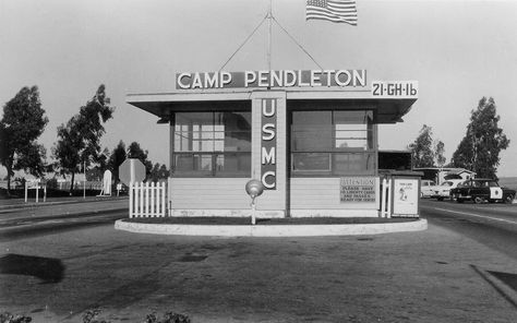 Today, we celebrate the rich history and enduring legacy of Camp Pendleton as it turns 82 years old! 🌟🇺🇸 From its inception, Camp Pendleton has been a cornerstone of military excellence, serving as a training ground for countless brave men and women who have dedicated their lives to defending our nation. 🏋️‍♂️Join us in honoring the remarkable past, the unwavering present, and the promising future of @mcb_camp_pendleton. 🌅🙏 Link in BIO 🔗 to learn some fun facts about Camp Pendleton! - Phot... Camp Pendleton, Main Gate, Inception, Historical Society, Arm Tattoo, Facts About, Brave, Gate, Link In Bio