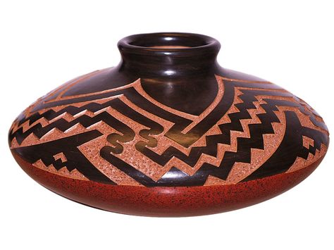 Aztec Pottery, Aztec Artifacts, Aztec Home Decor, Ancient Aztecs, Aztec Culture, Fire Dancer, Wheel Thrown Ceramics, Pottery Form, Pueblo Pottery