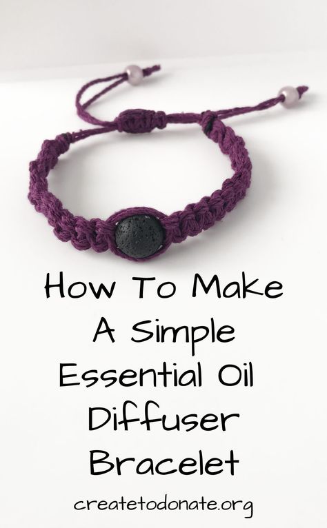 Diy Essential Oil Jewelry How To Make, Essential Oils Bracelet, How To Make Diffuser Bracelets, Aromatherapy Bracelets Diy, Adjustable Macrame Bracelet Diy, Crochet Essential Oil Diffuser, Jewellery Making Ideas Necklaces, Essential Oil Bracelet Diy, Essential Oil Jewelry Diy