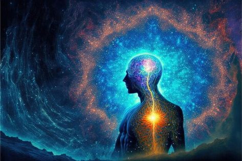 Universe cosmos meditation background ch... | Premium Photo #Freepik #photo #spiritual #healing #meditation-background #mantra Meditation Background, About Universe, Powerful Mind, Spiritual Photos, Spiritual Images, Chakra Art, Celtic Astrology, Emotional Freedom Technique, Consciousness Art