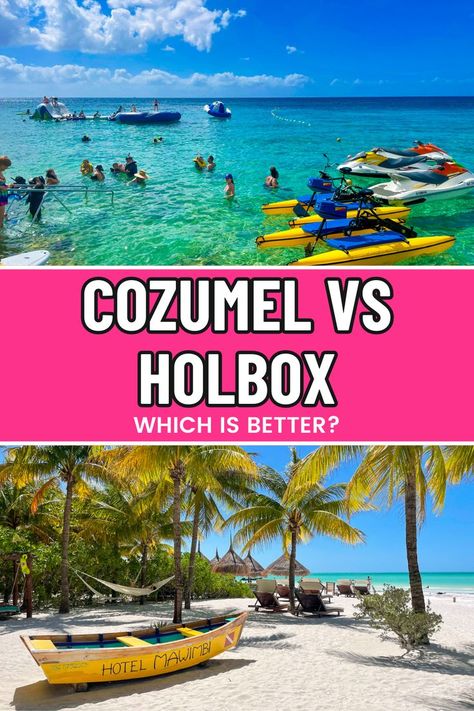 Waterpark in Cozumel and a beach in Holbox Holbox Island Mexico, Holbox Island, Explore Mexico, Mexico Travel Guides, Island Getaway, Cozumel, Mexico Travel, Weekend Getaways, Snorkeling