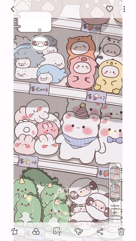 Cocoppa Wallpaper, Images Kawaii, Seni Dan Kraf, Iphone Wallpaper Kawaii, Iphone Wallpaper Pattern, Cute Pastel Wallpaper, Soft Wallpaper, Cartoon Wallpaper Iphone, Iphone Wallpaper Themes