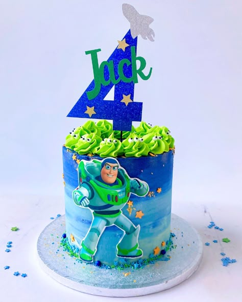 Buzz Birthday Cake, Lightyear Cake, Buzz Cake Lightyear, Toy Story 4th Birthday Cake, Buzz Lightyear Birthday Party Cake, Buzz Light Year Cake, Buzz Lightyear Cake Ideas, Toy Story Cake Buzz Lightyear, Buzz Lightyear Cake