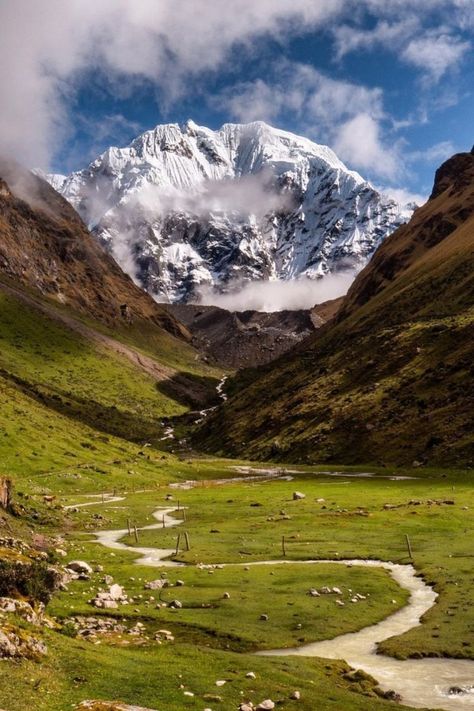 The Beautiful Salkantay Trek is a great alternative to the Inca Trail and just as challenging. Do you have what it takes to hike this high altitude trek? Our volunteers recount their experience: https://bit.ly/3soDbtN Machu Pichu Hike, Inca Trail Peru, Backpacking Peru, Hiking Peru, Inca Trail Hike, Peru Beaches, Salkantay Trek, Inca Trail, Inca Trails