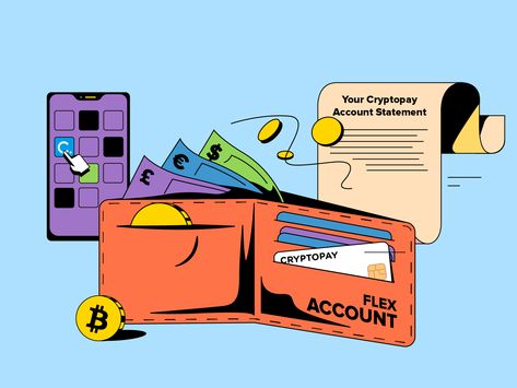 Wallet Illustration Design, Crypto Illustration Design, Crypto Graphic Design, Blockchain Illustration, Cryptocurrency Illustration, Investment Illustration, Crypto Illustration, Wallet Illustration, Financial Design