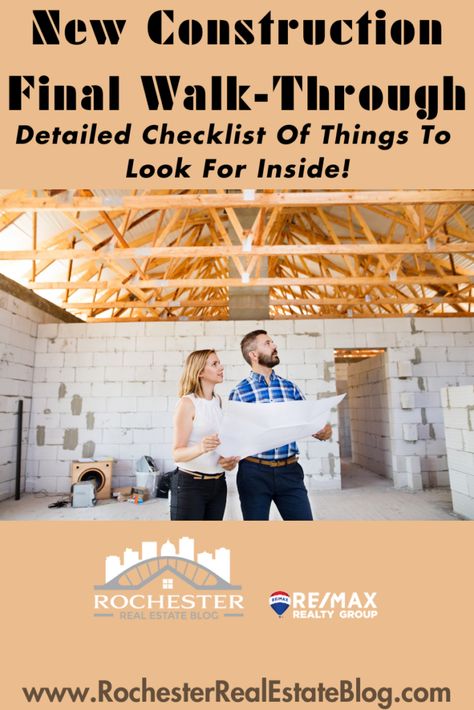 New Construction Home Checklist, New Build Walk Through Checklist, New House Checklist Building, New Home Walk Through Checklist, Final Walkthrough Checklist, Home Building Checklist Construction, Owner Builder Checklist, Final Walk Through Checklist New Home, New Construction Checklist