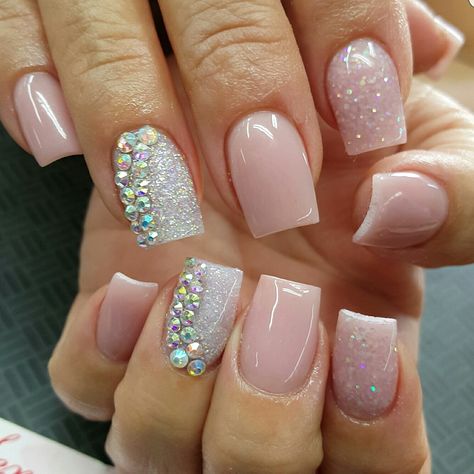 Birthday nails 🎉🍾💓 50th Birthday Nails For Women, Birthday Nails Short, Birthday Nail Art, Birthday Nail Designs, Birthday Nail, Unique Acrylic Nails, Short Nail Designs, Pink Acrylic Nails, Birthday Nails