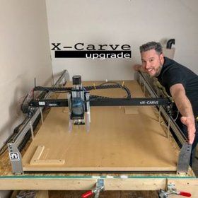 1800 MM X-Carve Upgrade: 14 Steps (with Pictures) Wood Cnc Machine, Cnc Router Plans, X Carve, Cnc Wood Router, Cnc Table, Hobby Cnc, Cnc Router Projects, Diy Cnc Router, Router Cnc