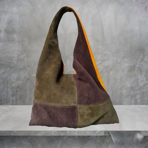 Afife Suede Bag🤎🌱 Sew Purse, Suede Purse, Suede Bag, Suede Fabric, May 1, Purse, Couture, Sewing, Leather