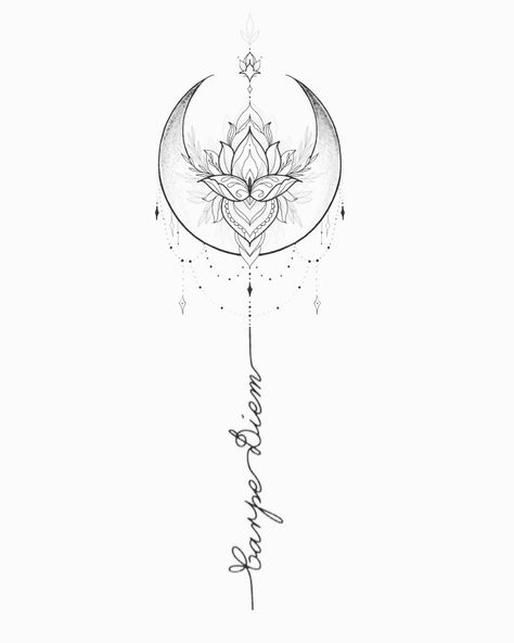 Lotus Tattoo Design, Armband Tattoos, Boho Tattoos, Unalome Tattoo, Mini Tattoo, Moon Tattoo Designs, Cat Tattoos, Inspiration Tattoos, Spine Tattoos For Women