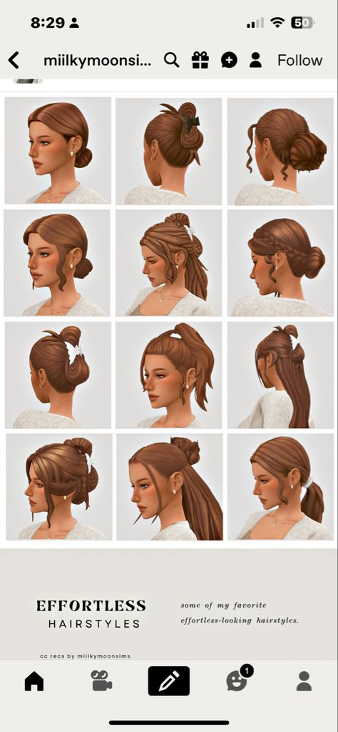 Sims 4 Chopstick Hair, Messy Claw Clip, Claw Clip Bun, Clip Bun, Sims 4 Tsr, The Sims 4 Skin, Sims Packs, The Sims 4 Pc, Curly Bun