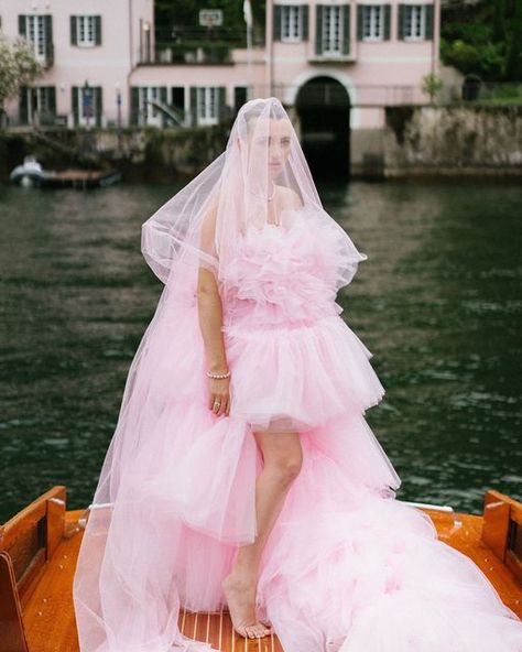 Your Wedding Aesthetics on Instagram: "A Dreamy Barbie-Inspired Wedding on Lake Como✨

“We had the wonderful opportunity to bring Nisha and Mustafa’s wedding vision to life, creating a special and unforgettable celebration for them. Nisha is a designer, and she wanted to have a wedding inspired by glam and barbie-style. Mustafa is his best supporter, kind, and completely in love with his Barbie! The weeding mood was focused on all the Pink shades and pop colours, with her modern and trendy style, recreating the Nisha’s majestic world. Their story is a true fairytale, the kind of love that anybody dreams of!” - shared Elena Bongiorno, the founder of @beneventplanner.

Click the link in the bio to read the full story!

Wedding designer: @beneventplanner
Catering: @sunlake.catering
Wedding da Barbie Inspired Wedding Dress, Barbie Core Wedding, Wedding Barbie, Bride Barbie, Midge Wedding Barbie, Barbie Wedding, Party Venues, Lake Como, Pink Wedding