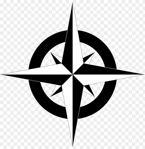 Compass Rose Art, Compass Clipart, App Icon Brown, North Compass, Sailing Tattoo, North Arrow, Website Navigation, Rose Black And White, Game Icon Design