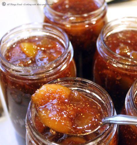 Fig Preserves Recipe, Canning Granny, Fig Jam Recipe, Canning 101, Canning Tips, Food Dehydrator, Fig Recipes, Jam And Jelly, Chicken Food