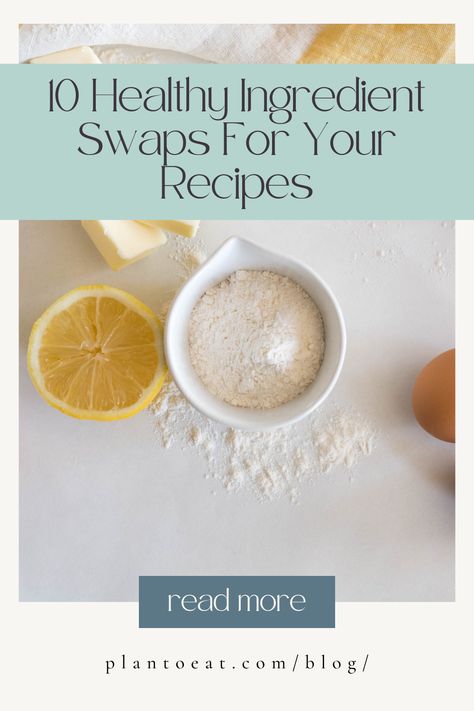 10 Simple Healthy Ingredient Swaps to Upgrade Your Favorite Recipes! 🥑✨ Make healthier meals without sacrificing flavor—swap out common ingredients for nutritious alternatives that your family will love. Perfect for meal planning and easy weeknight dinners! #HealthyRecipes #IngredientSwaps #MealPlanning #CleanEating Healthy Eating Swaps, Pesto Lasagna, Meal Planning Calendar, Homemade Pancake Recipe, Healthy Food Swaps, Healthier Meals, Food Swaps, Food Issues, Mushroom Burger