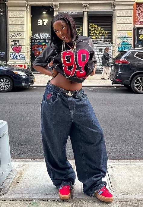 Pakaian Hipster, Looks Hip Hop, Street Style Outfits Casual, 90s Inspired Outfits, Streetwear Inspo, Outfit Inspo Casual, Tomboy Outfits, 2000s Fashion Outfits, Looks Street Style