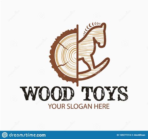 Abstract Creative Concept Wood Toys Logo with Wooden Texture. from Log To Toy Idea. Design for Print, Emblem, T-shirt, Party Stock Vector - Illustration of handwork, emblem: 169277314 Wood Logo Design, Wooden Logo, Idea Illustration, Toys Logo, Wood Logo, Creative Concept, Wooden Texture, Wood Logs, Idea Design