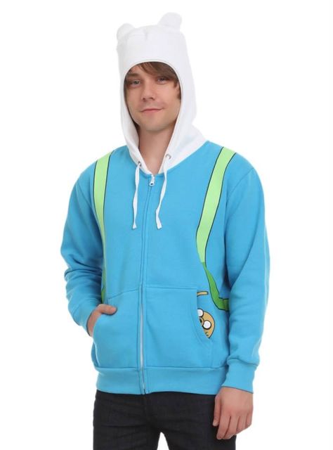 Adventure Time Hoodie...I want one. Adventure Time Sweater, Finn Costume, Adventure Time Hoodie, Adventure Time Finn, Character Outfits, Dream Clothes, Adventure Time, Alternative Fashion, Hot Topic