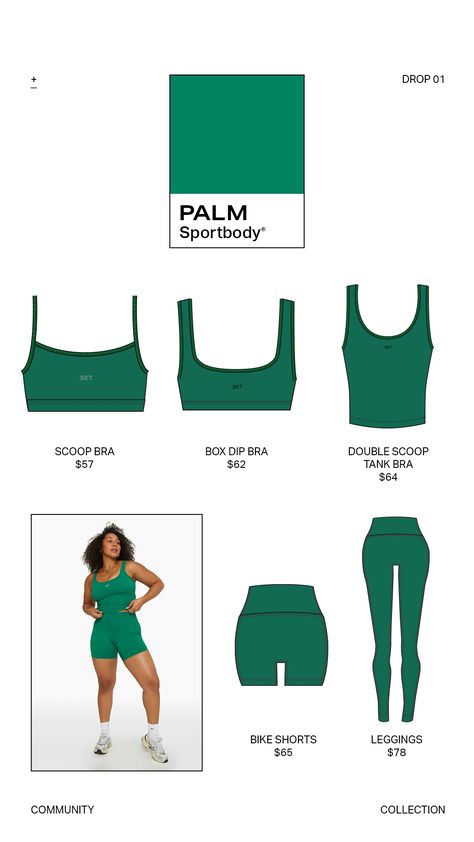 Active Wear Brand Name Ideas, Activewear Brand Name Ideas, Active Wear Branding, Sporty Seamless Green Activewear, Athleisure Branding, Activewear Moodboard, Athleisure Branding Activewear For Sports, Green Seamless Sportswear Activewear, Active Wear Fashion Illustration