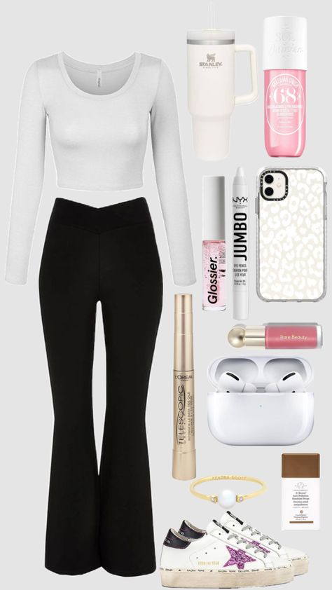 fit idea !! #taylorswift #pink #outfit #skincare #makeup #cute #school #purple #lululemon #preppyfit #fall #cozy #uggs Lululemon Outfit Ideas, Basic Girl Outfit, Makeup Cute, Purple Lululemon, Basic Girl, Lululemon Outfits, Summer Trends Outfits, Cute Outfits For School, Cute Preppy Outfits