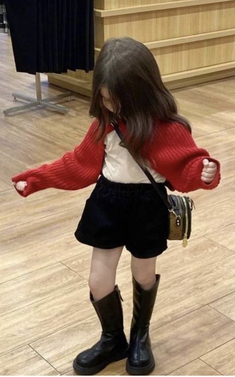 Coquette Girls, Outfits Coquette, Kid Outfits, Ulzzang Kids, Baby Ootd, Fashion Idol, Dear Daughter, Twin Outfits, Kids Ootd