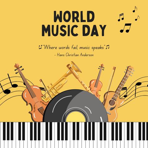 🌍🎵 Happy World Music Day! 🎶✨ Today, we celebrate the universal language that unites us all—MUSIC! On this special day, we’re inviting you to dive deeper into the world of music at The University of Malta Library! 🎼📚 🌟 Visit our library shelves or browse through our electronic catalogue HyDi and explore our rich collection of music books, biographies, and scores. We have something for every music lover! #WorldMusicDay #LibraryLove #MusicUnites Happy World Music Day, World Music Day, Music Day, Hans Christian Anderson, Library Shelves, Universal Language, Music Books, World Music, Music Lover