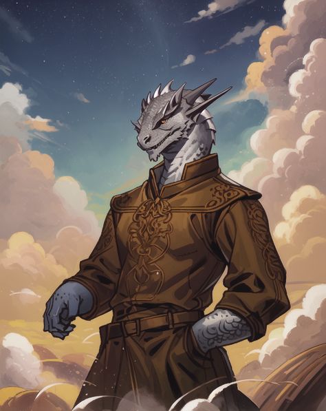 Silver dragonborn Silver Dragonborn, Dragonborn Dnd, Modern Gods, Npc Art, Dnd Dragonborn, Creature 3d, Dnd Races, Faith Art, Fantasy Races